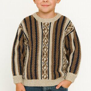 Oshkosh B'gosh Kids Vintage 80s COOGI Style Sweater Size Medium